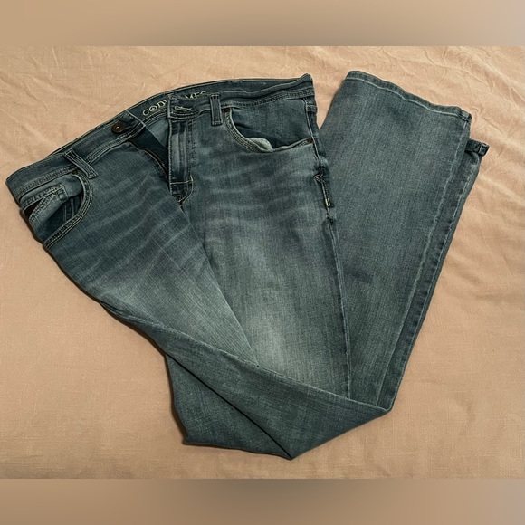 Cody James Men's Clovehitch Stackable Light Wash Stretch Regular Straight - Picture 3 of 4